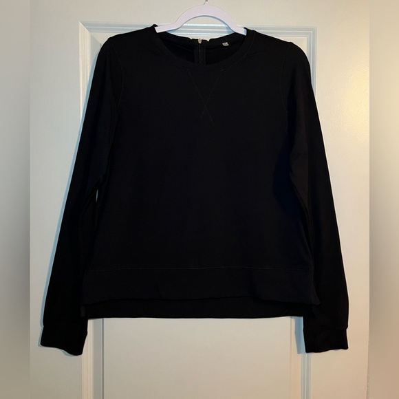 Lululemon Run: Warm Up Crew in Black Size 8/10 - Picture 8 of 9